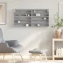 Ingenieurholz-Vitrine in Sonoma-Grau 100x8,5x50 cm von , Regale und Regale - Ref: Foro24-847952, Preis: 40,17 €, Rabatt: %