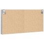 Vitrina de madera de ingeniería gris Sonoma 100x8,5x50 cm by , Shelves and shelves - Ref: Foro24-847952, Price: 40,84 €, Disc...