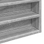 Ingenieurholz-Vitrine in Sonoma-Grau 100x8,5x50 cm von , Regale und Regale - Ref: Foro24-847952, Preis: 40,17 €, Rabatt: %