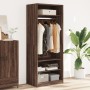Armario madera de ingeniería color roble marrón 80x50x200 cm by , Wardrobes - Ref: Foro24-3307699, Price: 188,19 €, Discount: %