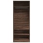 Armario madera de ingeniería color roble marrón 80x50x200 cm by , Wardrobes - Ref: Foro24-3307699, Price: 188,19 €, Discount: %