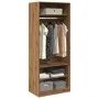 Handgefertigter Eichenholz-Schrank aus Ingenieurholz, 80x50x200 cm. von , Kleiderschränke - Ref: Foro24-3307701, Preis: 180,2...