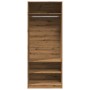 Handgefertigter Eichenholz-Schrank aus Ingenieurholz, 80x50x200 cm. von , Kleiderschränke - Ref: Foro24-3307701, Preis: 184,2...