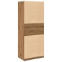 Handgefertigter Eichenholz-Schrank aus Ingenieurholz, 80x50x200 cm. von , Kleiderschränke - Ref: Foro24-3307701, Preis: 184,2...