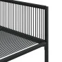 Set de comedor de jardín 15 pzas ratán sintético negro by , Garden sets - Ref: Foro24-3295056, Price: 931,28 €, Discount: %