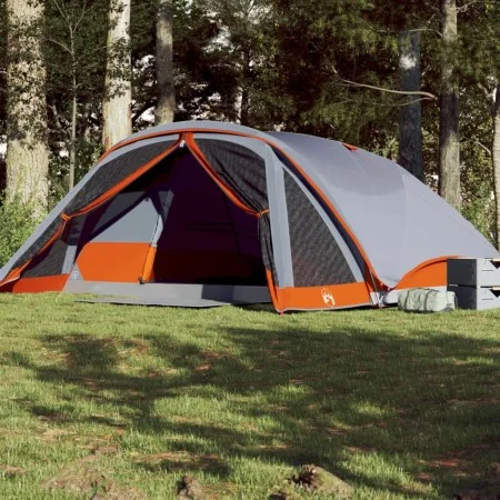Tienda de campaña familiar para 6 personas impermeable gris by , tents - Ref: Foro24-94748, Price: 180,27 €, Discount: %