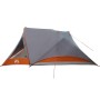 Tienda de campaña familiar para 6 personas impermeable gris