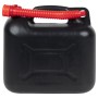 Bidón de combustible boquilla flexible 3 ud plástico negro 10 l by , Portable fuel canisters - Ref: Foro24-155046, Price: 46,...