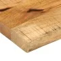 Tablero de mesa borde natural madera maciza mango 50x20x2,5 cm by , Table tops - Ref: Foro24-370319, Price: 17,90 €, Discount: %