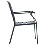 Sillas jardín apilables 7 pzas acero recubrimiento polvo gris von , Gartensets - Ref: Foro24-3283771, Preis: 604,83 €, Rabatt: %