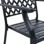 Sillas jardín apilables 7 pzas acero recubrimiento polvo gris von , Gartensets - Ref: Foro24-3283771, Preis: 604,83 €, Rabatt: %