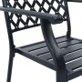 Sillas jardín apilables 7 pzas acero recubrimiento polvo gris by , Garden sets - Ref: Foro24-3283771, Price: 587,14 €, Discou...