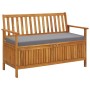 Gartenbank mit Stauraum aus massivem Akazienholz, 120 cm von vidaXL, Gartenbänke - Ref: Foro24-310276, Preis: 224,49 €, Rabat...