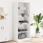 Armario de madera de ingeniería blanco 80x50x200 cm by , Wardrobes - Ref: Foro24-3307720, Price: 165,01 €, Discount: %