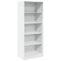 Armario de madera de ingeniería blanco 80x50x200 cm by , Wardrobes - Ref: Foro24-3307720, Price: 165,01 €, Discount: %