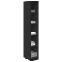 Armario de madera de ingeniería negro 30x50x200 cm von , Kleiderschränke - Ref: Foro24-3307703, Preis: 136,56 €, Rabatt: %