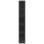 Armario de madera de ingeniería negro 30x50x200 cm de , Armarios roperos - Ref: Foro24-3307703, Precio: 133,33 €, Descuento: %