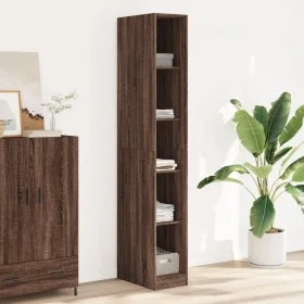 Armario madera de ingeniería color roble marrón 30x50x200 cm von , Kleiderschränke - Ref: Foro24-3307708, Preis: 98,11 €, Rab...