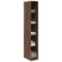 Armario madera de ingeniería color roble marrón 30x50x200 cm de , Armarios roperos - Ref: Foro24-3307708, Precio: 98,07 €, De...