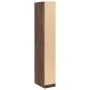 Armario madera de ingeniería color roble marrón 30x50x200 cm de , Armarios roperos - Ref: Foro24-3307708, Precio: 98,07 €, De...