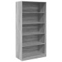 Grauer Schrank aus 100x50x200 cm Sonoma-Sperrholz von , Kleiderschränke - Ref: Foro24-3307734, Preis: 199,13 €, Rabatt: %