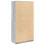 Grauer Schrank aus 100x50x200 cm Sonoma-Sperrholz von , Kleiderschränke - Ref: Foro24-3307734, Preis: 199,13 €, Rabatt: %