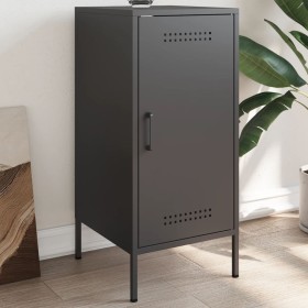 Schwarzer Stahlschrank 36x39x79 cm von , Sideboards - Ref: Foro24-843012, Preis: 71,69 €, Rabatt: %