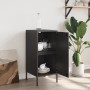 Aparador acero negro 36x39x79 cm de , Aparadores - Ref: Foro24-843012, Precio: 71,63 €, Descuento: %
