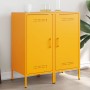 Regale 2 gelbe Senf-Stahlschränke, jeweils 36x39x79 cm. von , Sideboards - Ref: Foro24-843019, Preis: 129,30 €, Rabatt: %