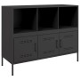 Schwarzer Stahlschrank 100,5x39x79 cm von , Sideboards - Ref: Foro24-843090, Preis: 111,50 €, Rabatt: %