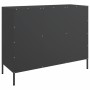 Schwarzer Stahlschrank 100,5x39x79 cm von , Sideboards - Ref: Foro24-843090, Preis: 111,50 €, Rabatt: %