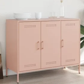 Rosa Stahlschrank 100,5x39x79 cm von , Sideboards - Ref: Foro24-843025, Preis: 175,16 €, Rabatt: %