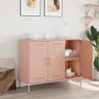Aparador acero rosa 100,5x39x79 cm de , Aparadores - Ref: Foro24-843025, Precio: 175,04 €
