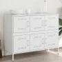 Weißer Stahlschrank 100,5x39x79 cm von , Sideboards - Ref: Foro24-843101, Preis: 168,66 €, Rabatt: %