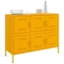 Gelber Senfschrank aus Stahl, 100,5x39x79 cm. von , Sideboards - Ref: Foro24-843099, Preis: 173,41 €, Rabatt: %