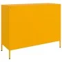 Gelber Senfschrank aus Stahl, 100,5x39x79 cm. von , Sideboards - Ref: Foro24-843099, Preis: 173,41 €, Rabatt: %