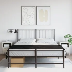 Nachttische, 2 Stück, weißer Stahl, 36x39x50,5 cm. von , Nachttische - Ref: Foro24-843065, Preis: 93,42 €, Rabatt: %