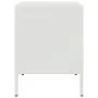 Nachttische, 2 Stück, weißer Stahl, 36x39x50,5 cm. von , Nachttische - Ref: Foro24-843065, Preis: 93,42 €, Rabatt: %
