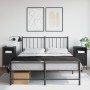 Nachttische, 2 Stück, Schwarzstahl, 36x39x68 cm. von , Nachttische - Ref: Foro24-843067, Preis: 108,57 €, Rabatt: %