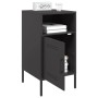 Nachttische, 2 Stück, Schwarzstahl, 36x39x68 cm. von , Nachttische - Ref: Foro24-843067, Preis: 108,57 €, Rabatt: %