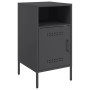 Nachttische, 2 Stück, Schwarzstahl, 36x39x68 cm. von , Nachttische - Ref: Foro24-843067, Preis: 108,57 €, Rabatt: %