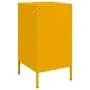 Nachttisch aus gelbem Senf-Stahl, 36x39x68 cm. von , Nachttische - Ref: Foro24-843084, Preis: 91,57 €, Rabatt: %