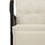 Set de mesa y sillas de jardín 7 pzas y cojines ratán PE negro by , Garden sets - Ref: Foro24-3276963, Price: 853,18 €, Disco...