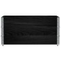 Collares de palets 3 uds madera maciza de pino negro 120x80 cm by , Loading platforms and pallets - Ref: Foro24-3295367, Pric...