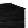 Palettenhalsketten 3 Stück Massivholz aus schwarzem Kiefernholz 120x80 cm von , Ladeplattformen und Paletten - Ref: Foro24-32...