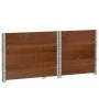 Collares de palets 3 uds madera maciza de pino marrón 80x60 cm by , Loading platforms and pallets - Ref: Foro24-3295365, Pric...