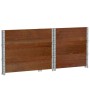 Palettenhalsketten, 3 Stück aus massivem Kiefernholz, braun, 80x60 cm. von , Ladeplattformen und Paletten - Ref: Foro24-32953...
