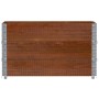 Collares de palets 3 uds madera maciza de pino marrón 100x50 cm by , Loading platforms and pallets - Ref: Foro24-3295373, Pri...