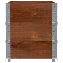 Collares de palets 3 uds madera maciza de pino marrón 100x50 cm by , Loading platforms and pallets - Ref: Foro24-3295373, Pri...
