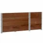 Collares de palets 3 uds madera maciza de pino marrón 100x50 cm by , Loading platforms and pallets - Ref: Foro24-3295373, Pri...
